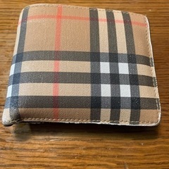 Burberry メンズ　折り畳み財布の画像