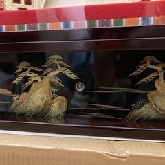 雛人形　ガラスケース入りの画像