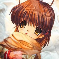 CLANNAD 古河渚 の等身大シーツ ベットシーツ ギャルゲー