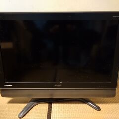 【無料・ジャンク】SHARPシャープ37V型ハイビジョン液晶テレ...