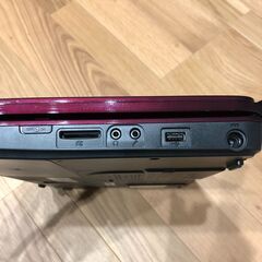 富士通 FMV-BIBLO windows10 Corei 3ワインレッドの画像