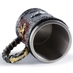 新品工芸品 スケルトン ゲーム・オブ・スローンズ 大きなマグカップ ビールのジョの画像