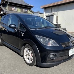 三菱　コルトラリーアートバージョンR 黒　MT 柿本マフラー 軽トラ4wdと交換可の画像