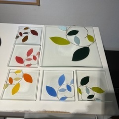 ガラスプレートセット　皿