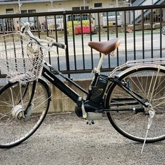 パナソニックの電動自転車。