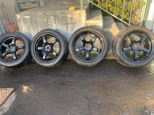 Rays 57CR 8.5J 19インチ　4本セット