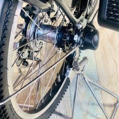 D40D電動自転車M17M/超高性能8アンペア/保証期間有/新品タイヤ/ﾌﾞﾘｼﾞｽの画像