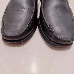 ヤンコ YANKO ビジネスシューズ ローファー 25 革靴 スリッポン レザーの画像