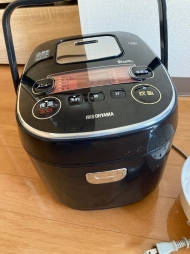 5.5号炊き！炊飯器 “銘柄炊きIHジャー炊飯器”(アイリスオーヤマ)※日曜日まで4000→3000円値下げ中※
