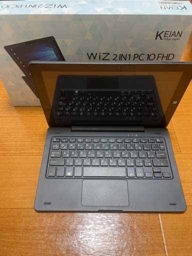 KEIAN WiZ 2in1 PC 10 FHD ノートPC Windows10 Tablet タブレットパソコン