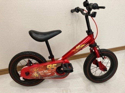 【d-Bike】カーズ自転車デビュー2in1 ディズニーピクサー