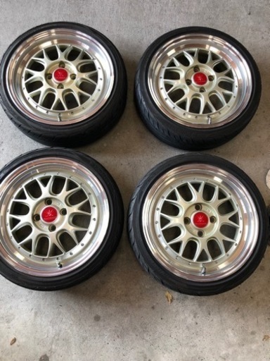 商談決まりました。BBS風16インチ、4本セット軽自動車に！