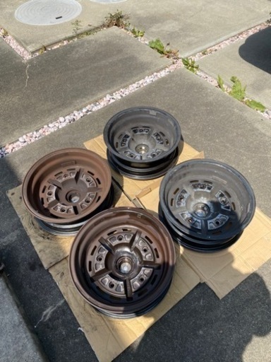 空冷VW ワーゲン　スプリントスターホイールセット　アルミ　15×5.0J 5穴