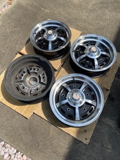 空冷VW ワーゲン　スプリントスターホイールセット　アルミ　15×5.0J 5穴