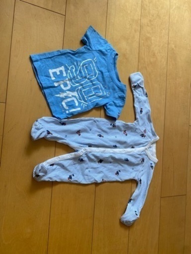 男の子3-6month とサンダル
