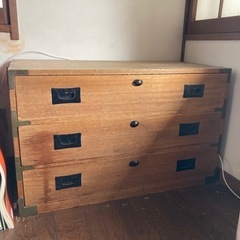 木製　タンス　引き出し　古家具