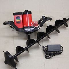 電動アイスドリル　VISTA ICE AUGERS アイスドリル ワカサギ釣り モーター 穴あけ(D4353nwxY)