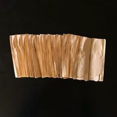 *値下げしました【使い捨て用】袋入り木製デザートスプーン（35本）*開封済み未使用分の画像