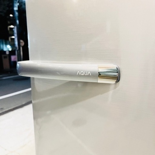  AQUA アクア AQR-271D(S) [冷蔵庫 （272L・右開き） 3ドア ブライトシルバー]  冷蔵庫　272L 　3ドア 
