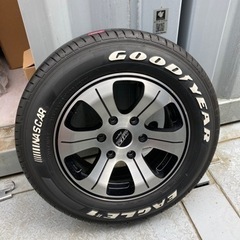 【4本セット】ハイエース　エムテクノホイール、タイヤ付き