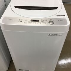 シャープ　洗濯機 ES-GE5B　中古品 5.5kg 2017年