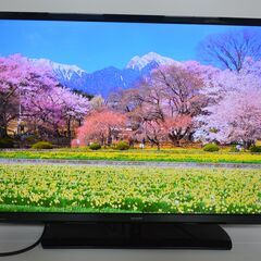 激安 先着順♪SHARP AQUOS 40型 液晶テレビ LC-40BH30 B-CASカード 2017年製 リモコンなし