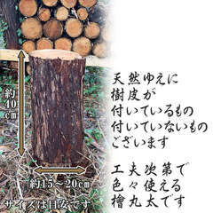 【早い者勝ち】国産檜 ヒノキ 薪 丸太 直径20cm 長さ40cm 1本 桧 ひのき 原木 切株 キャンプ バーベキュー 焚き火 焚火 ソロキャンプ アウトドア 薪割り ストーブ オーブン BBQ 針葉樹 千葉 薪割り おすすめ 自作 家族 思い出の画像