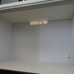 ノダ工芸　キッチンボード　90幅オープン食器棚　クリーム【愛品倶楽部柏店】の画像