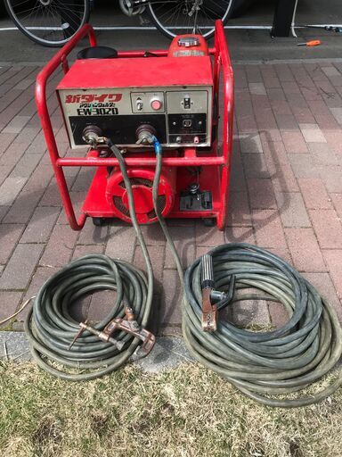 新ダイワ　2サイクルエンジン溶接機