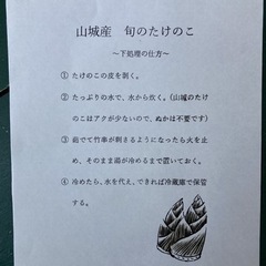 【朝ぼり】京都　山城産　たけのこ　2キロの画像