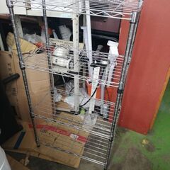 小型　4段スチールラックの画像