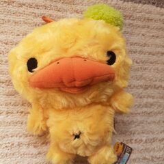 かものはしかも。　カラビナ付ぬいぐるみポーチ