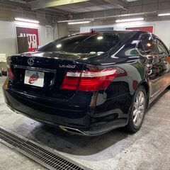 自社ローン★金利無し★回数制限無し★LS460バージョンS★ブラック★純正ナビ・バックカメラ・ETC・DVD再生可★本革シート★サンルーフ★の画像