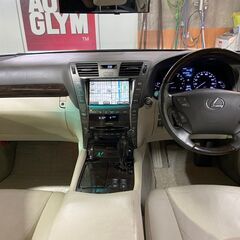 自社ローン★金利無し★回数制限無し★LS460バージョンS★ブラック★純正ナビ・バックカメラ・ETC・DVD再生可★本革シート★サンルーフ★の画像