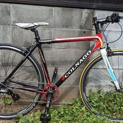 コルナゴ　プリマベーラ　フラットバーフロントシングル化