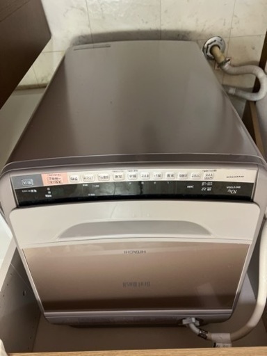 決まりました。洗濯機　10kg HITACHI 2017年製