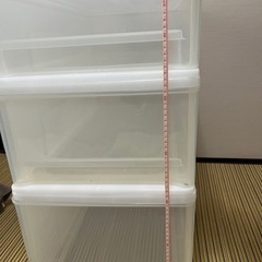 ニトリ　クリアケース　画像のもの1つ×3の画像