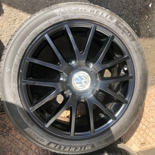 【値下げ】WV フォルクスワーゲン 純正ホイール&ミシュランタイヤ 225/45R17