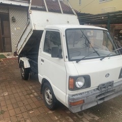 スバル　4WD 軽トラ　ダンプの画像