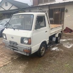 スバル　4WD 軽トラ　ダンプの画像