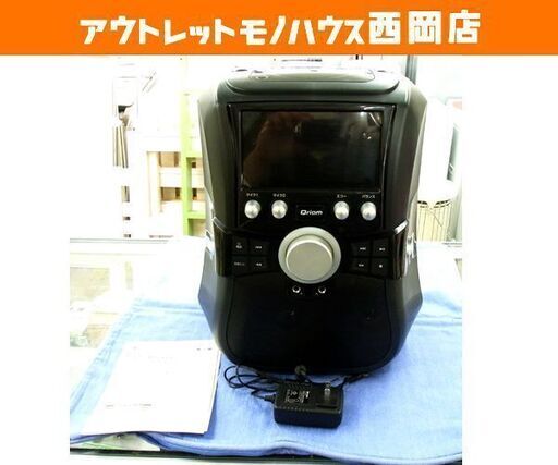 山善 Qriom DVDカラオケシステム YHK-25 2016年製 ブラック 札幌市 西岡店