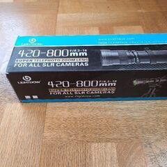 望遠レンズ、420-800mm F/8.3-16望遠レンズDSLRカメラ用手動ズームレンズ(ニコンFマウント)の画像