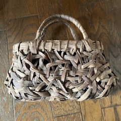 ビンテージ　カゴバック