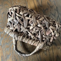 ビンテージ　カゴバックの画像