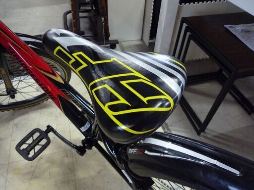 子供用 自転車 22インチ マウンテンバイク ブリヂストン CFJr クロスファイアジュニア 赤×黒系 7段切替え 中古 札幌市東区 