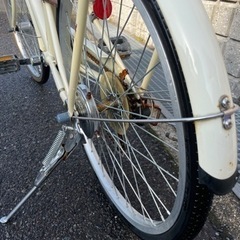 22インチ　オートライト　6段変速　女の子用　自転車の画像