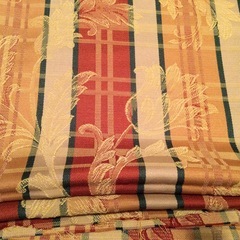 高級カーテン布地、レース布地、晒し、マルチカバーの画像