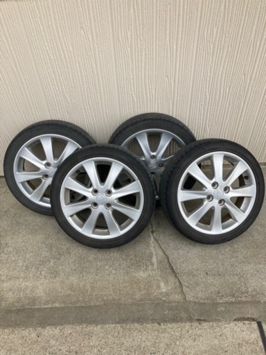 タイヤ、アルミホイールセット　165/50R16
