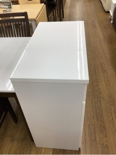KP-26【ご来店頂ける方限定】新入荷　アウトレット　キッチンカウンター　白