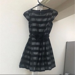 Dendrobiumドレス ワンピース 38サイズ シルバー ブラック